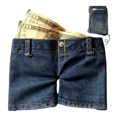 🎁Creative Gifts🔥Stylish Creative Mini Jeans-Shaped Wallet（50% OFF）