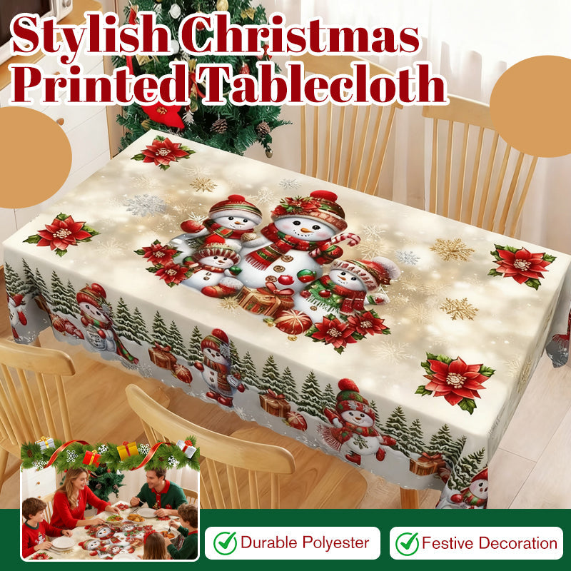 ✨Holiday New Arrivals✨Stylish Christmas Printed Tablecloth