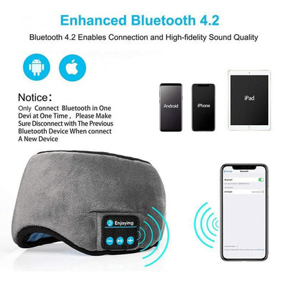 🔥50% discount 🔥Bluetooth headset with eye mask
