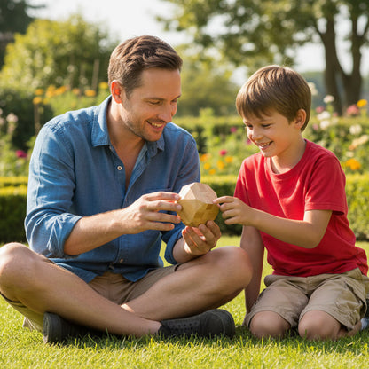 🔥 35% OFF! ✨ Luban Lock Wooden Puzzle - Stimulates Spatial Intelligence, Natural Wood Design, Educational Family Game 🧩🤲