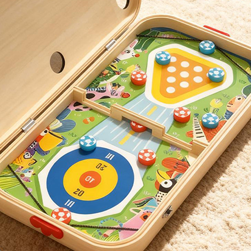 🔥New Hot Selling❤️‍🔥 6-in-1 Wooden Tabletop Game for Kids