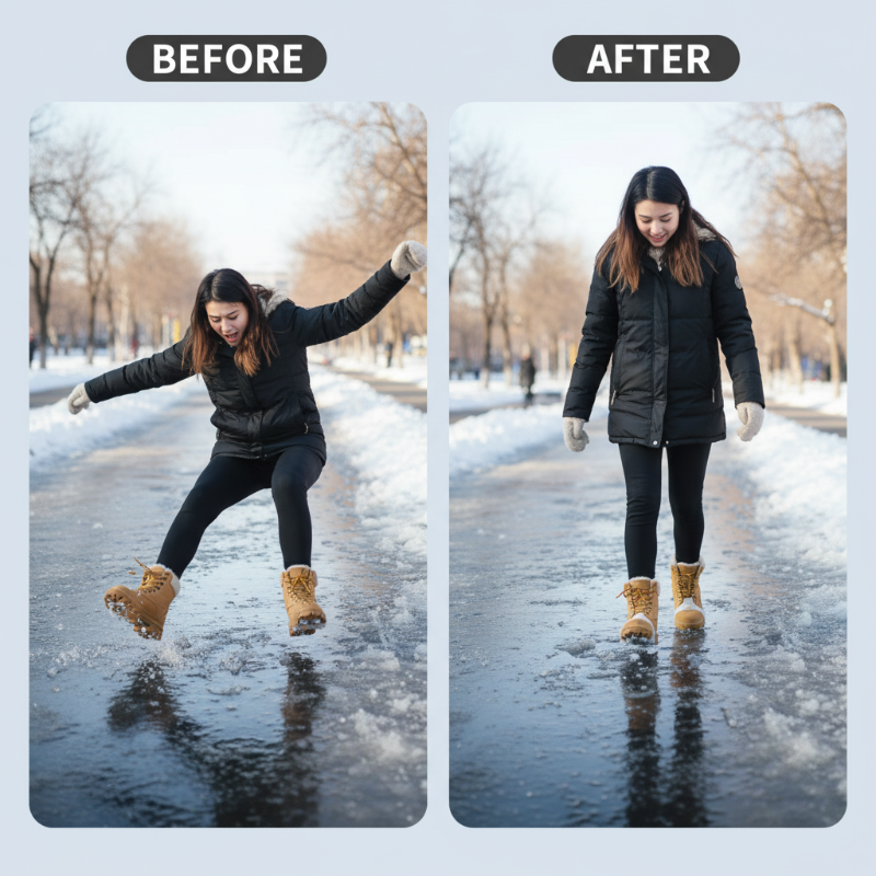 🎁2025 Limited Time Sale 50% Off🔥Universal 5-Tooth Ice Cleats for Shoes & Boots