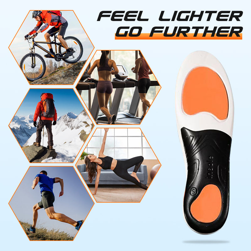 🔥Limited-time offer-Sports Shock Absorbing Insoles with Arch Support