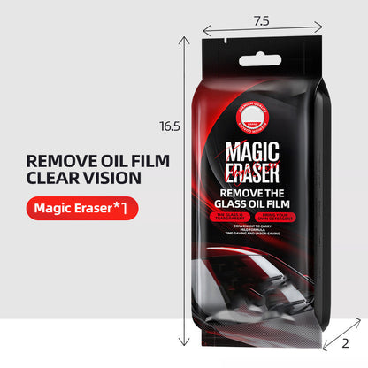 🚗 BUY MORE SAVE MORE✨ CAR GLASS CLEANING SPONGE - Effortless Scrubbing & Streak-Free Shine, Gentle on Tinted Windows and Mirrors, Quick-Drying Formula 🌟🧽