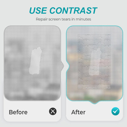 🔥 Self-Adhesive DIY Window Screen Repair Tape – Quick Fix for Holes & Tears, Easy No-Tool Repair ✨🛠️