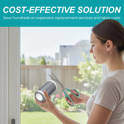 🔥 Self-Adhesive DIY Window Screen Repair Tape – Quick Fix for Holes & Tears, Easy No-Tool Repair ✨🛠️