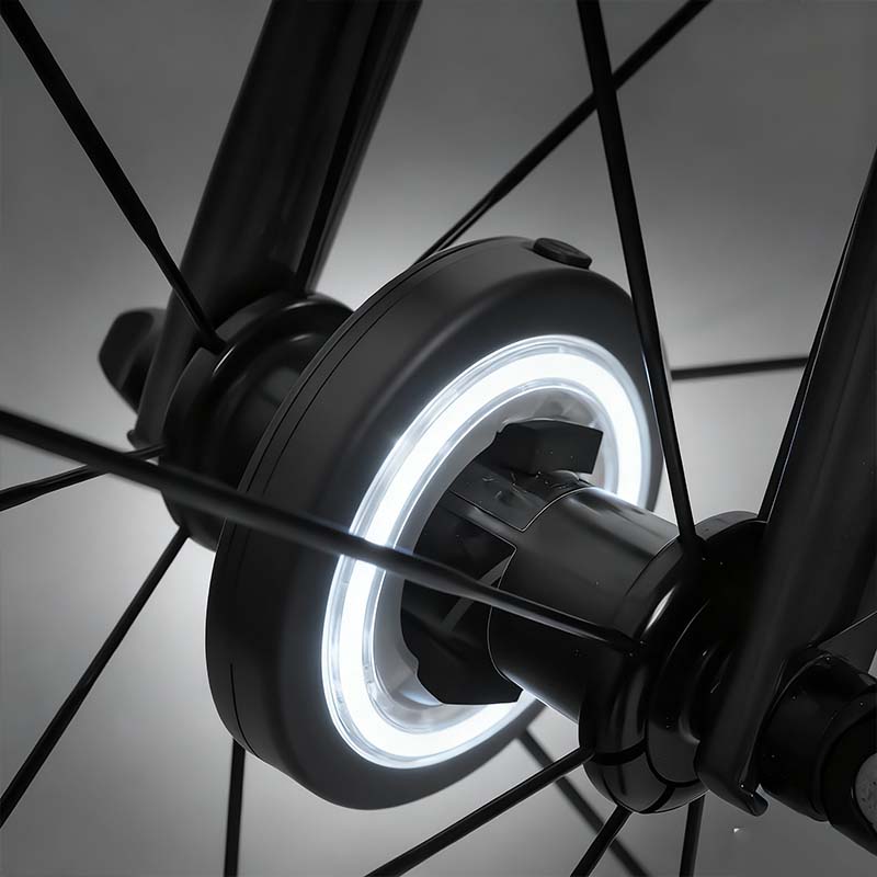 🚴 50% OFF! 💫 LED Bike Hub Light – Waterproof, Easy to Install & 8 Colour Modes 🌈