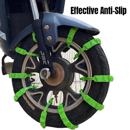 Universal Adjustable Anti-Slip Motorcycle Tire Chains