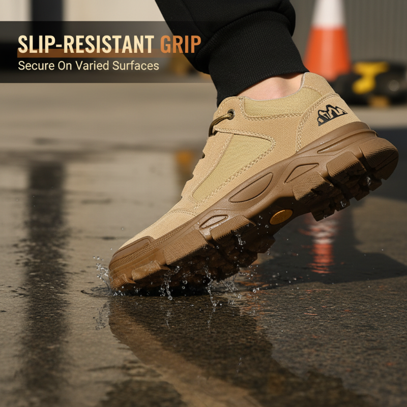 🎄Christmas promotion Men's Puncture-Proof Safety Work Shoes