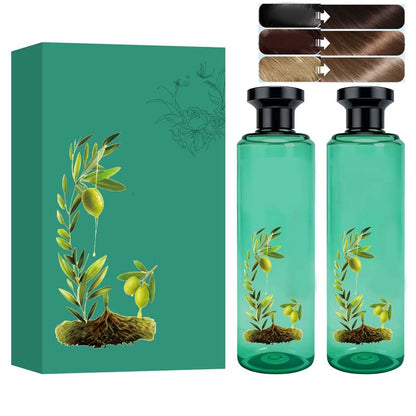 🎄 Christmas Special Offer! 🎁 BOTANICAL HAIR COLOR - 98% Natural Ingredients, Gray Coverage and Intense Shine, Plant-Based Care with Essential Oils 🌸🧴