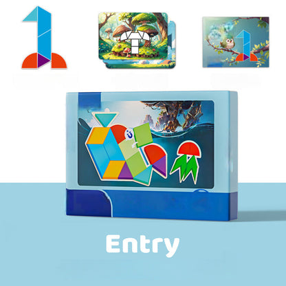 Children’s Educational Magnetic Tangram Puzzle