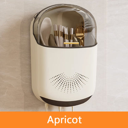 🔥Black-Friday-Mega-Angebot – 50 % Rabatt!🔥 Wall Mounted Multifunctional Chopstick Holder Drain Box