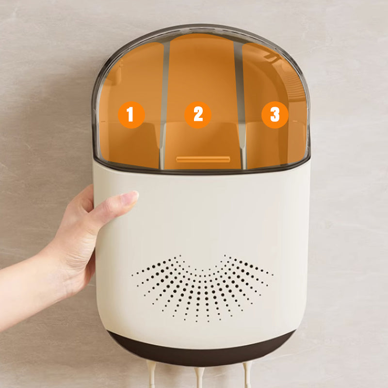 🔥Black-Friday-Mega-Angebot – 50 % Rabatt!🔥 Wall Mounted Multifunctional Chopstick Holder Drain Box