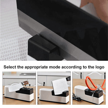 🔪 50% OFF NOW! ⚙️ Professional Electric Knife Sharpener – Fast & Precise Sharpening, Multi-Angle Guide for Kitchen & Outdoor Knives ✨📦