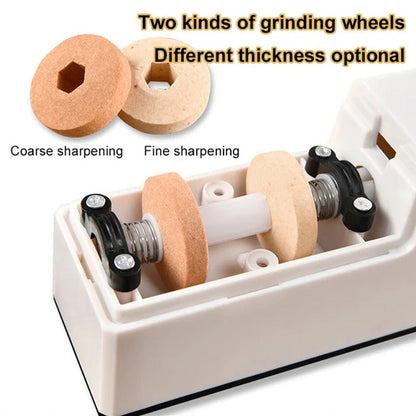 🔪 50% OFF NOW! ⚙️ Professional Electric Knife Sharpener – Fast & Precise Sharpening, Multi-Angle Guide for Kitchen & Outdoor Knives ✨📦