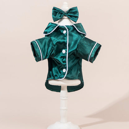 Pet Satin-Feel Pajamas