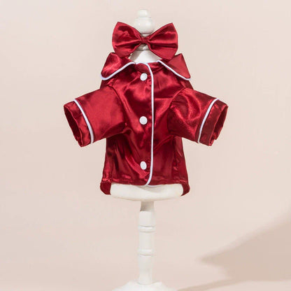 Pet Satin-Feel Pajamas