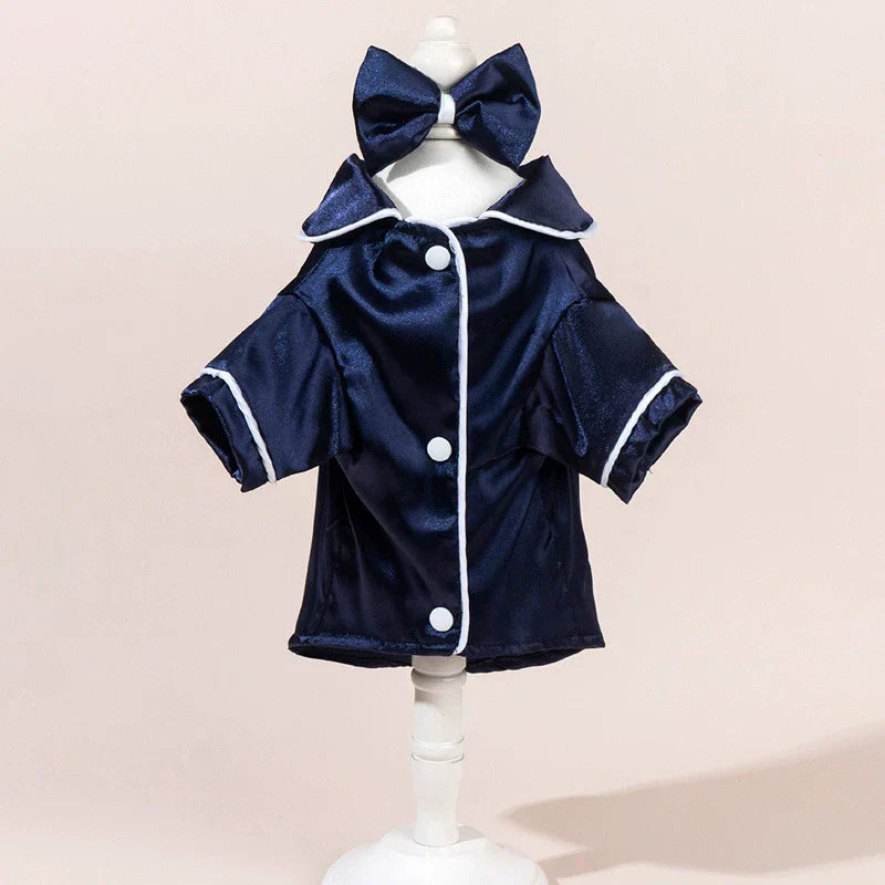 Pet Satin-Feel Pajamas