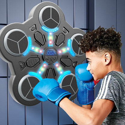 🎅New Year Gifts🎁|🥊 Kids Bluetooth Music Boxing Machine: Fun, Safe, Interactive Training! 🎶