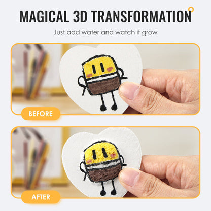 💥Limited-time 49% discount💥 Amazing 3D Foam Texture Painting Set