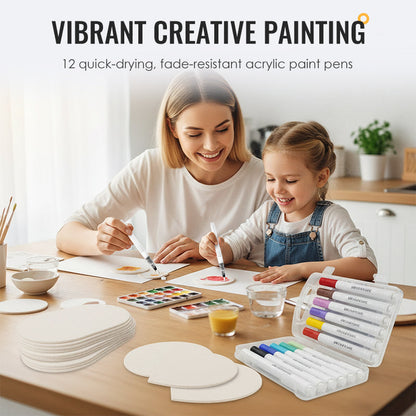 💥Limited-time 49% discount💥 Amazing 3D Foam Texture Painting Set