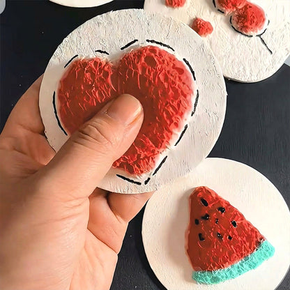 💥Limited-time 49% discount💥 Amazing 3D Foam Texture Painting Set