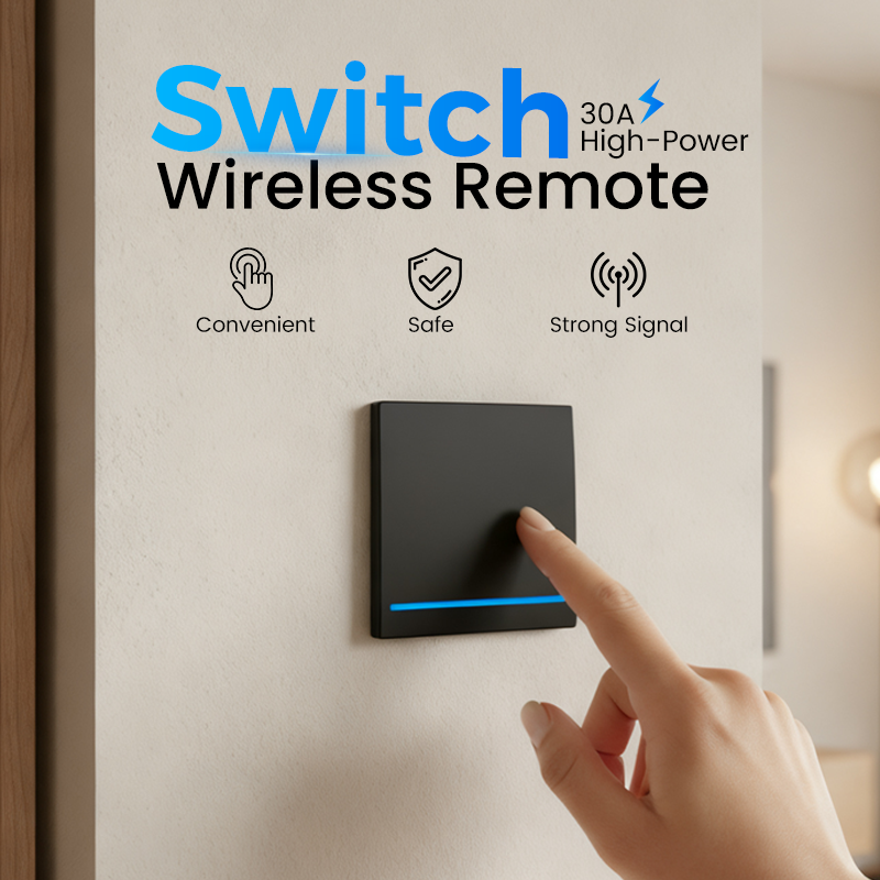 🔥New Hot Selling❤️‍🔥 30A High-Power Wireless Remote Control Switch Kit