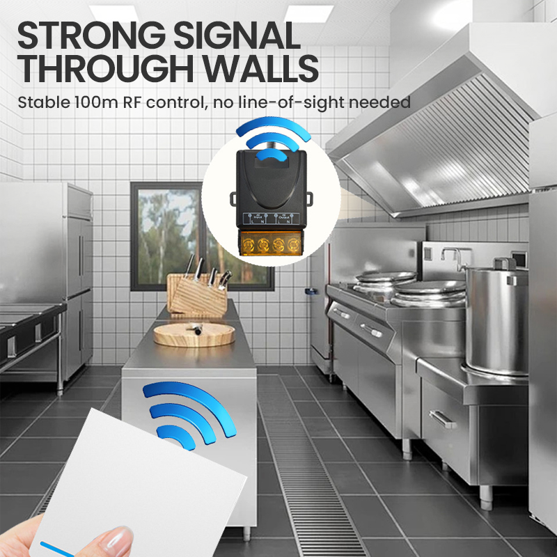 🔥New Hot Selling❤️‍🔥 30A High-Power Wireless Remote Control Switch Kit