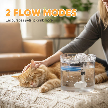 Automatic Pet Water Fountain with Smart Sensor