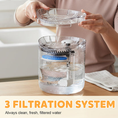 Automatic Pet Water Fountain with Smart Sensor