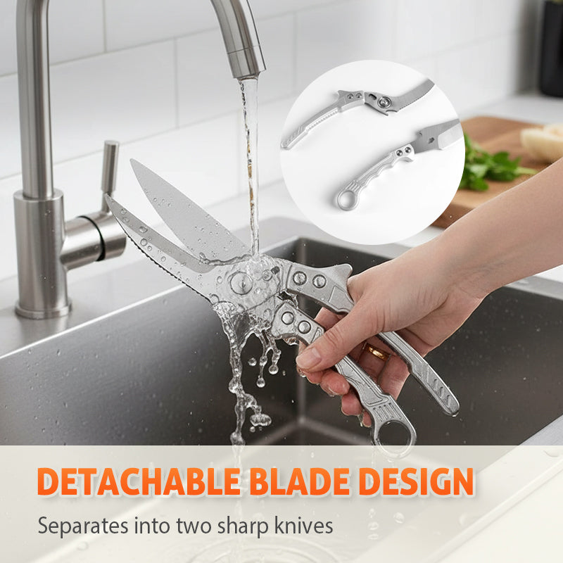 🔥New Hot Selling❤️‍🔥 Detachable Kitchen Poultry Bone Scissors