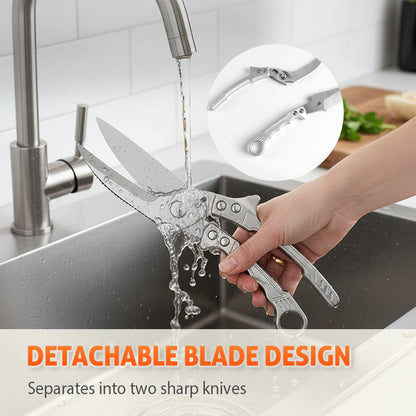 🔥New Hot Selling❤️‍🔥 Detachable Kitchen Poultry Bone Scissors
