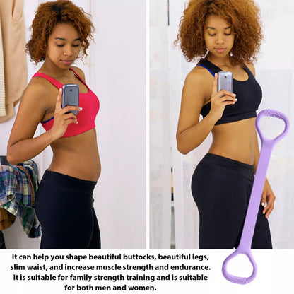 🥳2026 HOT SALE🥳💞50K+ SOLD!💥💪🌈 Unlock Full-Body Training with One Set! Multi-Resistance Yoga Bands with Guide & Bag🎒✨