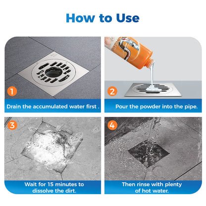 🔥 Hot Sale 🔥4-in-1 Powerful Pipe Unclogging Powder