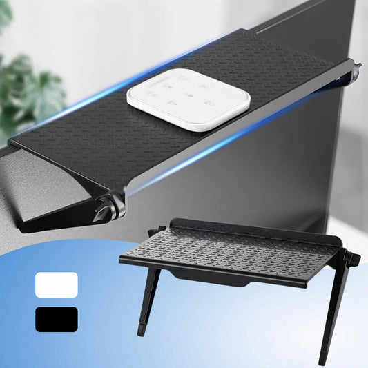 Adjustable TV Top Shelf - No Drilling