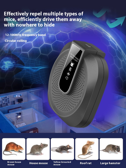 🔥2026 New Arrivals: 50% Off for a Limited Time!🔥Ultrasonic anti-boating and rat repeller is powerful - 360° smart technology