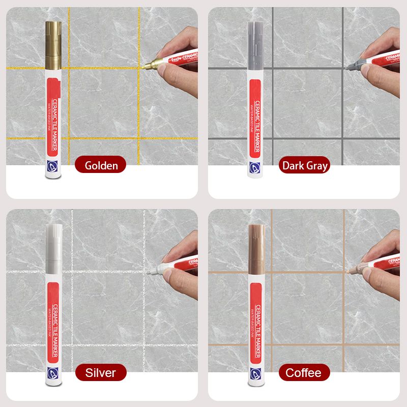 🔥Mold-resistant and waterproof ceramic tile grout pen