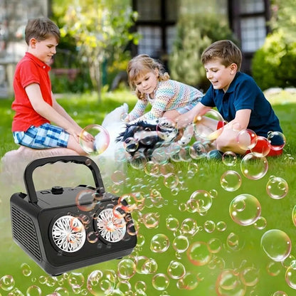 🎈【Handheld Bubble Machine】— Just one press, and the sky is filled with rainbow bubbles! 🫧🌈
