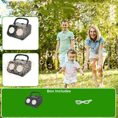 🎈【Handheld Bubble Machine】— Just one press, and the sky is filled with rainbow bubbles! 🫧🌈