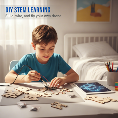 ✈️Kids DIY Wooden Drone Building Kit 🎁💥