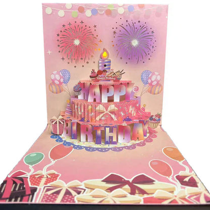 🔥LSAT DAY SALE 70% OFF!!🎉3D Pop Up Musical Birthday Card with Lights & Song🎵🎂