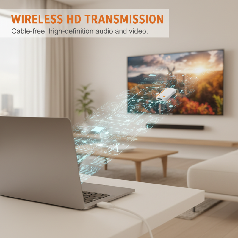 🥳2026 SALE🥳💞Over 50,000 sold!💻📺 Cut the cord, not the quality! Wireless HDMI transmitter – Last day, 50% off! 🎬✨