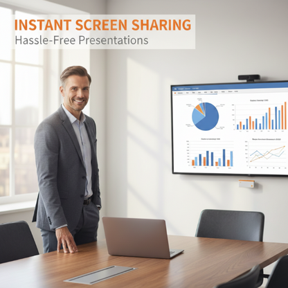 🥳2026 SALE🥳💞Over 50,000 sold!💻📺 Cut the cord, not the quality! Wireless HDMI transmitter – Last day, 50% off! 🎬✨