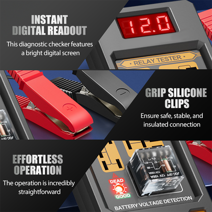 🥳2026 HOT SALE🥳💞50K+ SOLD!🛡️🔦 Your Electrical Safety Guardian. LED Indicator Tester for Safe, Accurate Checks. 🚗🧰