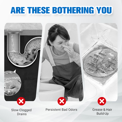 🧹 50% OFF FLASH SALE ! ⚡ Powerful Drain & Pipe Clog Remover – Strong Unclogging Power, Multi-Pipe Universal Fit, Fast-Acting & Easy to Use 🚿