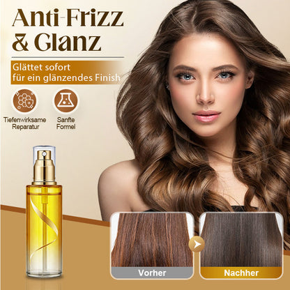 Nourishing anti-frizz hair oil spray