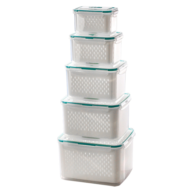 💐50% OFF ! 2 in 1 Meal Prep Container – Removable Drainer & Airtight Lid 🥑❄️【Limited Offer】