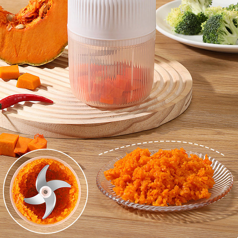 🧄 50% OFF! ⚡ Cordless Mini Electric Garlic Chopper – Powerful & Efficient, Easy to Clean & Perfect for the Kitchen 🔪