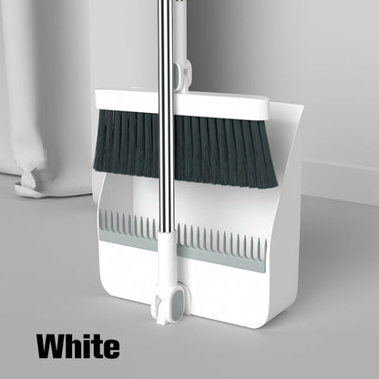 🥳2026 HOT SALE🥳💞50% OFF!✨ 💝Stand-Up Dustpan Set with 180° Rotating Broom