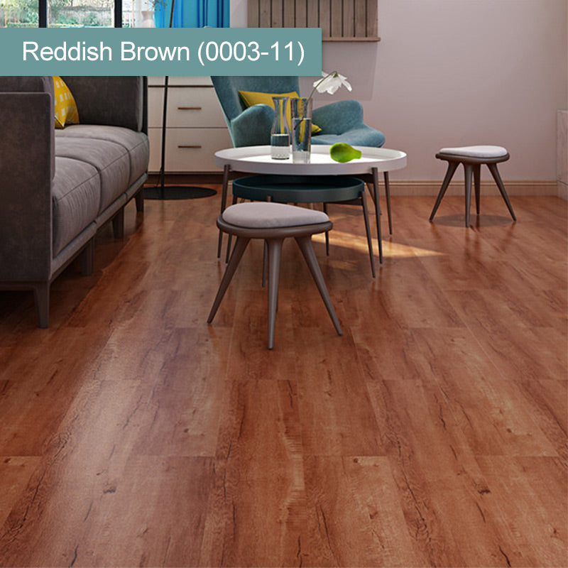 🧱 BUY 3 GET 1 FREE! 🔥（36 in × 6 in × 1/8 in）🏠 Wood Grain Peel and Stick Floor Tiles – 5-PC Set, Self-Adhesive, Waterproof & Easy DIY Installation 🌿